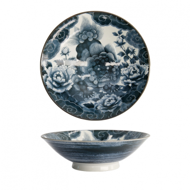 Darkgrey Japonism Bowl at g-HoReCa (picture 1 of 6)