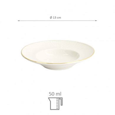 TDS, Pasta Teller, Nippon White, Lines, Ø 13 cm - Art Nr. 17275