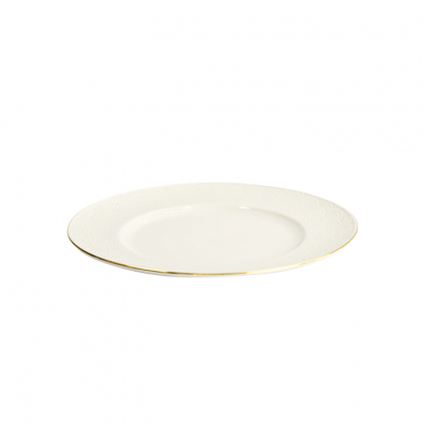 TDS, Plate, Nippon White, Waves, Ø 23 cm - Item No. 17286