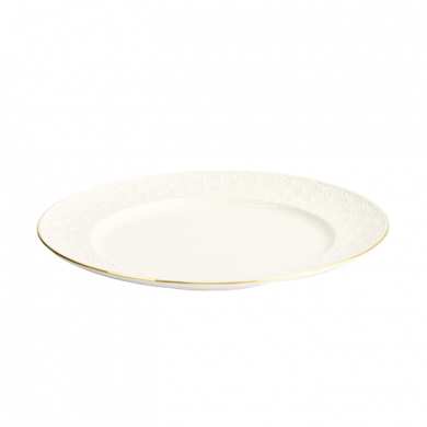 TDS, Plate, Nippon White, Stars, Ø 27 cm - Item No. 17287