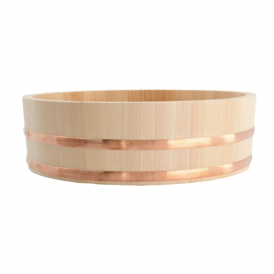 Ø 30cm Holz Sushi Hangiri bei g-HoReCa (Bild 3 von 4)