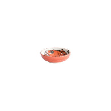 Sauce Bowl Seafood Snapper Red, Porcelain, Ø 9.5 × 3 cm, 150 ml, Item No. 17766