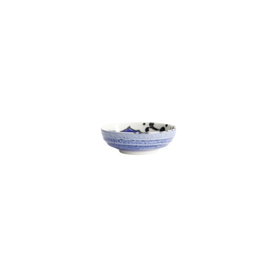 Sauce Bowl Seafood Snapper Blue, Porcelain, Ø 9.5 × 3 cm, 150 ml, Item No. 17767
