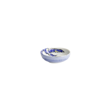 Sauce Bowl Seafood Crab Blue, Porcelain, Ø 9.5 × 3 cm, 150 ml, Item No. 17771