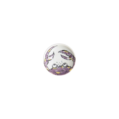 Sauce Bowl Seafood Crab Purple, Porcelain, Ø 9.5 × 3 cm, 150 ml, Item No. 17773