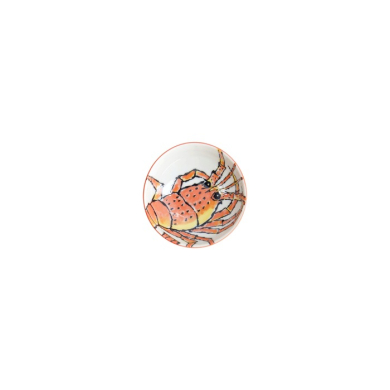 Sauce Bowl Seafood Lobster Red, Porcelain, Ø 9.5 × 3 cm, 150 ml, Item No. 17774