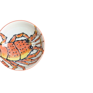 Sauce Bowl Seafood Lobster Red, Porcelain, Ø 9.5 × 3 cm, 150 ml, Item No. 17774