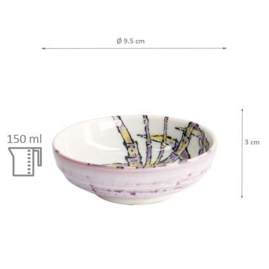 TDS, Sauce Bowl, Seafood, Ø 9.5 x 3 cm 150 ml, Lobster, Purple - Item No. 17777