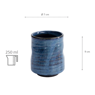 TDS, Cup, Namako Sazanami, Ø 7 x 9 cm, Item No. 17809