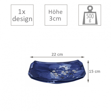 Blue Sakura Sushi Set bei g-HoReCa (Bild 2 von 3)