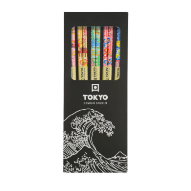 TDS, 5 Paar Essstäbchen, Comic Dragon, Kitchenware, 22 cm, Art.-Nr. 17918