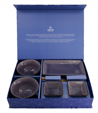 Glassy Blue Sushi Set bei g-HoReCa (Bild 1 von 7)