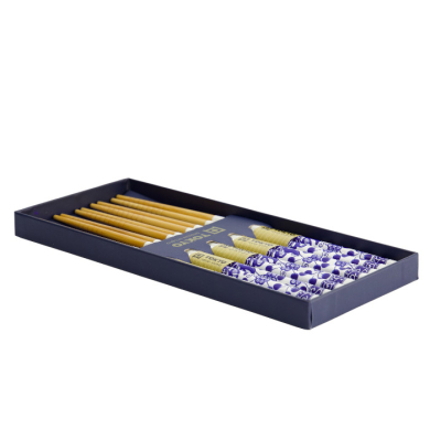 TDS, Chopstick Set, Giftbox Wave Blue, 5 pair, 22,5 cm, Item No. 17950