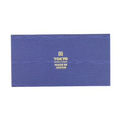 Tayo Bowl Gift Set with Chopsticks Nippon Blue (Blue/White), Porcelain, Ø 15.2 × 6.7 cm, 500 ml, Item No. 17951