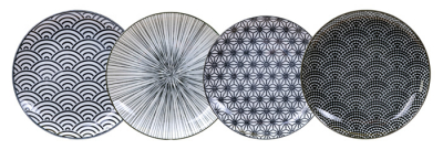 Nippon Black 4 Plate Set at g-HoReCa (picture 1 of 6)