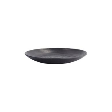 Plate Zen Black, Melamine, Ø 19.5 × 2.8 cm, Item No. 18232