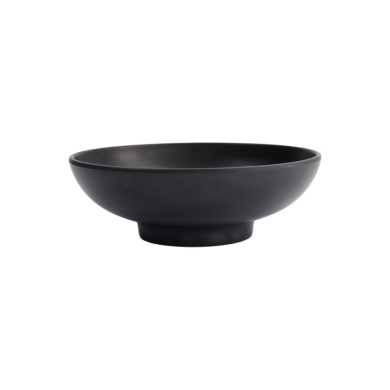 Schale Schwarz, Melamin, Ø 22,6 × 7,5 cm, 950 ml, Art.-Nr. 18235