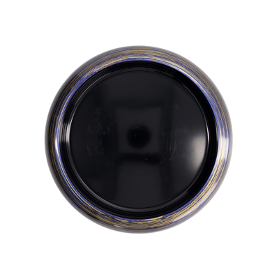 TDS, Sushi Oke, Brush, Outer 27.5 x 6.2 cm Inner 22.2 x 4.3 cm, Purple/Gold - Item No. 18310