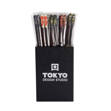 Assorted Tensoge Design Chopstick Set bei g-HoReCa