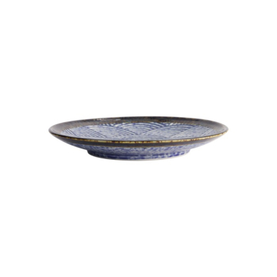 Aisai Seigaiha,Ø 22.7 x 3.3cm Plate at g-HoReCa (picture 4 of 6)