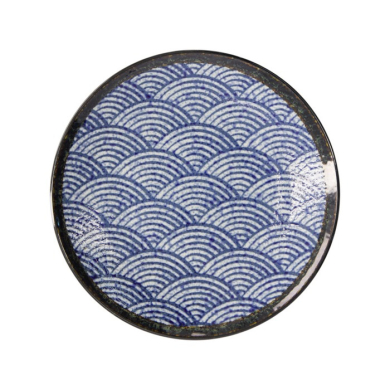 Aisai Seigaiha Plate at g-HoReCa (picture 2 of 6)