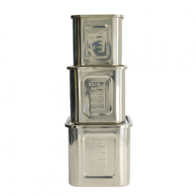 TDS, Stainless Steel Sauce Container, 12 cm 1.6 L, Item No. 18665