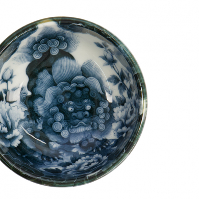 TDS, Japonism, Sauce Bowl, Darkgrey, Ø 8.7 x 3.7 cm, 95ml, Lion - Item No. 18694