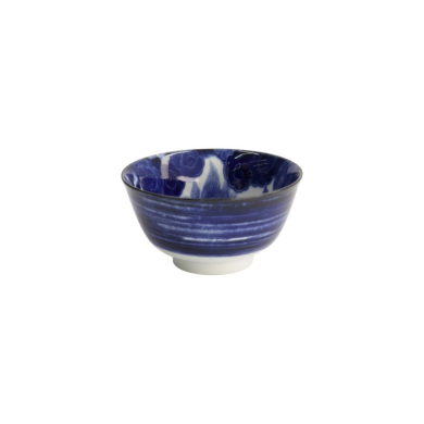Reisschale Japonism Lion Blau, Porzellan, Ø 15 × 7 cm, 500 ml, Art.-Nr. 18760