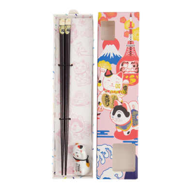 Giftset Chopsticks including Rest at g-HoReCa (picture 1 of 6)