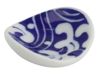 Ø 4.5x4.5x1.5cm Essstäbchenablage,Shiranami Whitecaps-Essstäbchenablage bei g-HoReCa (Bild 3 von 3)