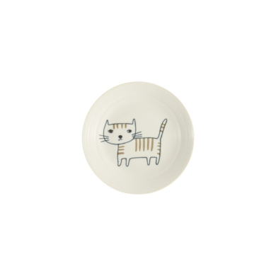Plate, Neko Maruke, Ø 14.3x2cm, Item No.-18979