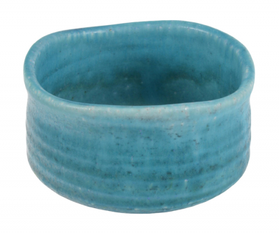 Ø 10.7x6.8cm 350ml Blue Handmade Matcha Bowl at g-HoReCa (picture 1 of 2)