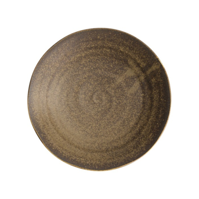 Schale Iga Matte Braun, Steinzeug, Ø 25,3 × 5,2 cm, Art.-Nr. 20323