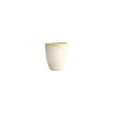 Becher Titanium Matte Weiß, Porzellan, Ø 7,5 × 8,8 cm, 200 ml, Art.-Nr. 20367