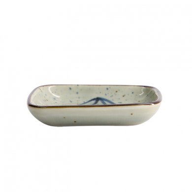 TDS, Soy Sauce Bowl, Squid, Blue, 9 x 1.6 cm - Item No. 20610