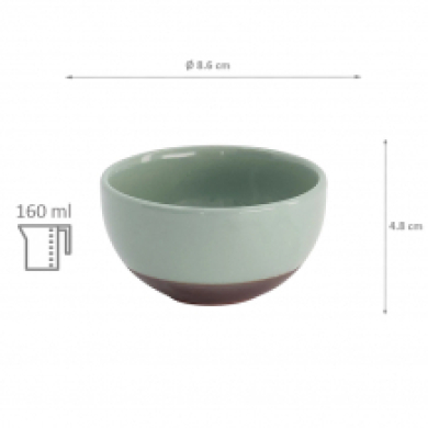 TDS, Tea cup, Sencha Blue Gray, Ø 8.6x4.8cm 160ml, Item No. 20656