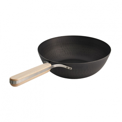 Ø 26 cm Kitchen Iron Wok Pan Enzo at g-HoReCa (picture 2 of 2)