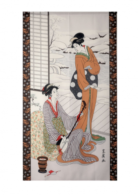 Goodwill Bijin-Ga Shamisen Noren (curtain for doors) at g-HoReCa 