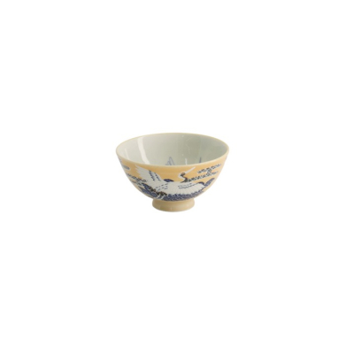 Reisschale Kawaii Crane Gelb, Porzellan, Ø 11,5 × 6 cm, 300 ml, Art.-Nr. 20979