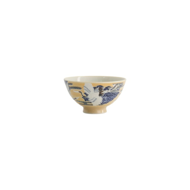Reisschale Kawaii Crane Gelb, Porzellan, Ø 11,5 × 6 cm, 300 ml, Art.-Nr. 20979