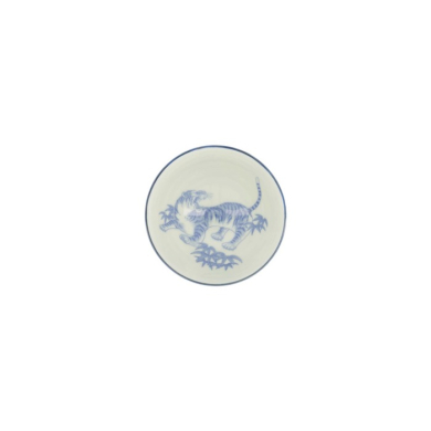 Reisschale Kawaii Tiger Blau, Porzellan, Ø 11,5 × 6 cm, 300 ml, Art.-Nr. 20983