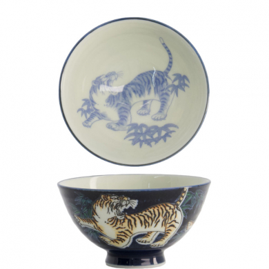 Kawaii-Tiger  Ø 11.5x6 cm Reis-Schale bei g-HoReCa (Bild 1 von 4)