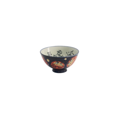 Reisschale Kawaii Daruma Blau, Porzellan, Ø 11,5 × 6 cm, 300 ml, Art.-Nr. 21008
