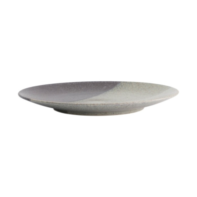 Large Round Plate Oboro Yamakage Black/Brown/White, Ceramic, Ø 28.5 × 3 cm, Item No. 21083