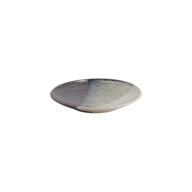 Teller Oboro Yamakage Schwarz/Braun/Weiß, Steinzeug, Ø 16,7 × 2,5 cm, Art.-Nr. 21087
