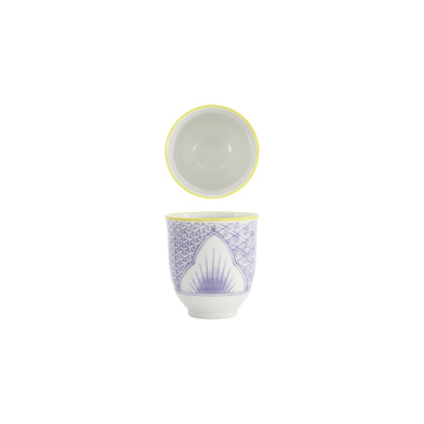 Tokyo Design Studio Mug Lily Flower Purple, Porcelain, Ø 7.8 × 8.2 cm, 250 ml