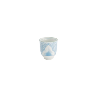 Mug Lily Flower Light Blue, Porcelain, Ø 7.8 × 8.2 cm, 250 ml, Item No. 21149