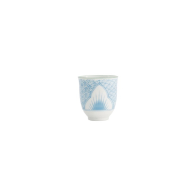 Mug Lily Flower Light Blue, Porcelain, Ø 7.8 × 8.2 cm, 250 ml, Item No. 21149