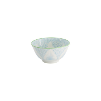 Tayo-Schale Lily Flower Hellblau, Porzellan, Ø 13,5 × 6,8 cm, 300 ml, Art.-Nr. 21162