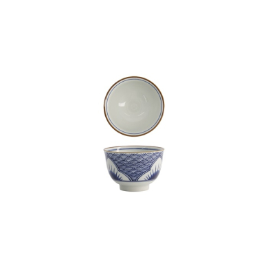 Tokyo Design Studio Cup Lily Flower Blue (Light blue), Porcelain, Ø 8.4 × 5.5 cm, 150 ml